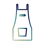apron vector graphic